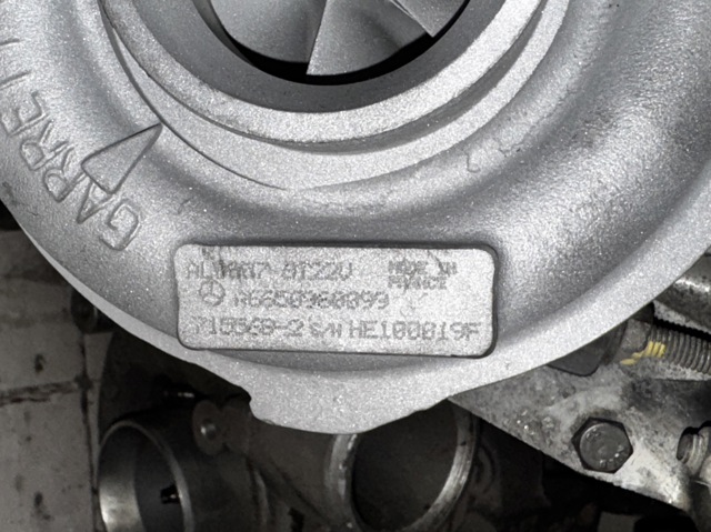 Турбонаддув A6650960099 CHRYSLER