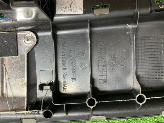 Накладка перегородки 7P0863459F VAG