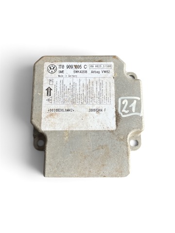 Блок управління airbag 1T0909605C VAG