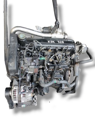 Мотор 1.5 dci k9k728 nissan micra note almera renault scenic ii megane ii  K9K728