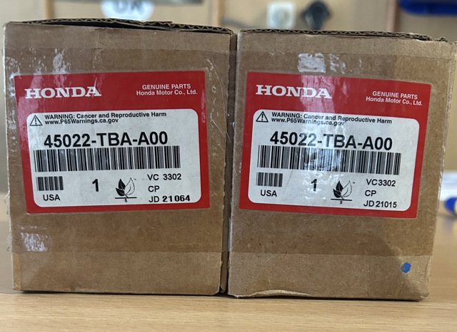 Тормозні колодки 45022TBAA00 HONDA