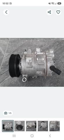 Компресор кондиціонера 80A816803 VAG