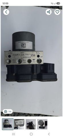 Блок керування АБС (ABS) 80A907379B VAG