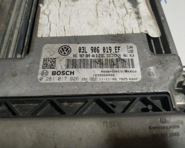 Блок електронного управління 03L906019EF VAG