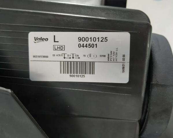 Фара дальнього світла в зборі 044501 VALEO