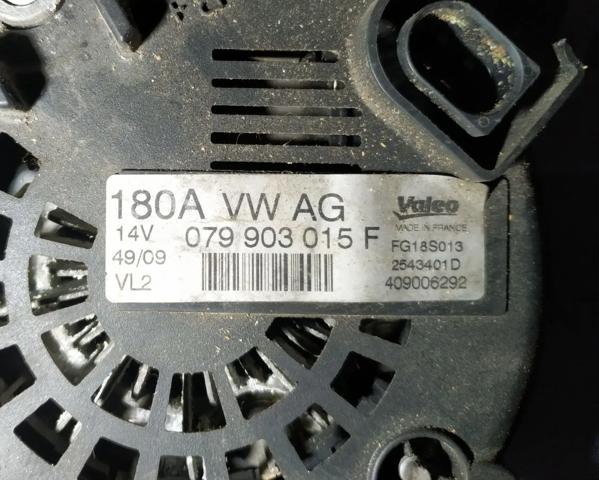 Авто генератор 079903015F VAG