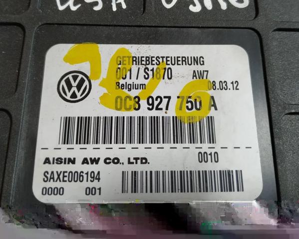 Блок управління акпп 0C8927750A VAG