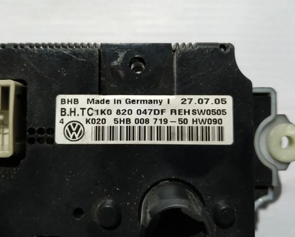 Регулятор вентилятора обігрівача 1K0820047DF VAG