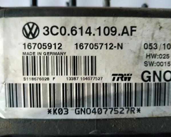 Блок АБС гідравлічний 3C0614109AF VAG