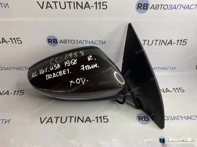Праве бокове дзеркало 3C8857508CF VAG
