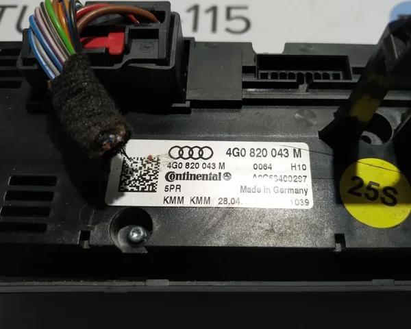 Апаратура регулювання контролю кондиціонування повітря 4G0820043M VAG
