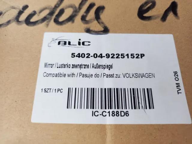 Ліве бічне дзеркало 5402049225152P 4MAX