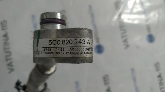 Шланг кондиціонера, від випарника до компресора 5C0820743A VAG