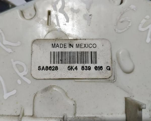 Замок задньої дверї, правої 5K4839016G VAG