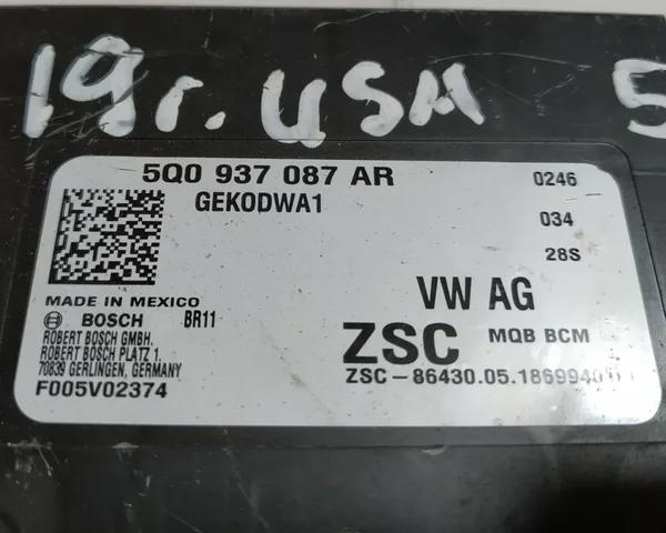 Блок управління комфорту 5Q0937087AR VAG