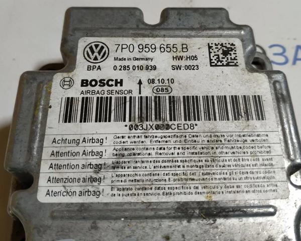 Модуль-процесор управління подушки безпеки 7P0959655B VAG