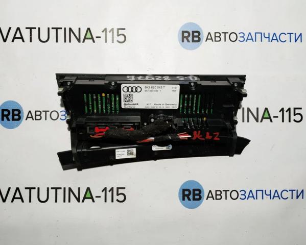 Реостат/перемикач-регулятор режиму обігрівача салону 8K1820043T VAG