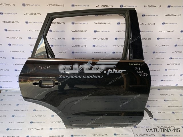 Двері пасажирські задні праві 8R0833052B VAG
