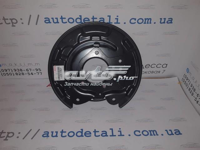 Захист гальмівного диска заднього, правого 4650360221 TOYOTA