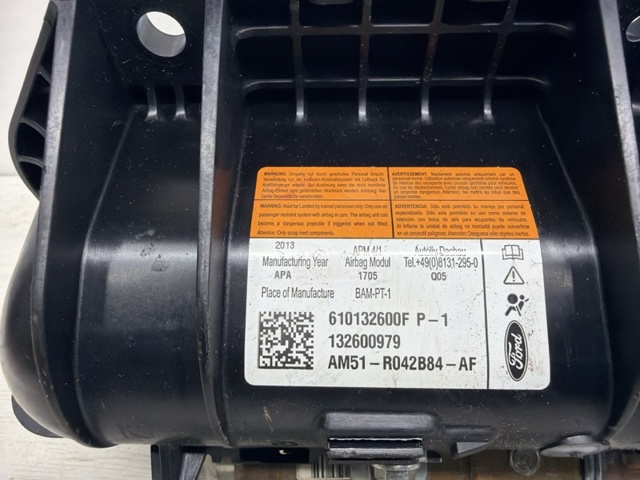 Подушка безпеки, пасажирська, AIRBAG 1841353 FORD