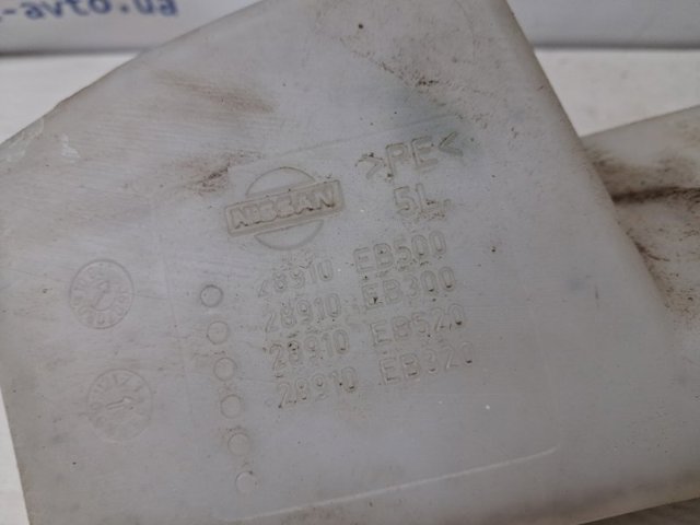 Бачок омивача скла 28910EB320 NISSAN