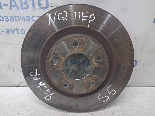 Гальмо дискове переднє 40206JD00A NISSAN
