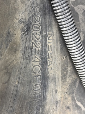 Кожух бампера переднього 620224CE0H NISSAN