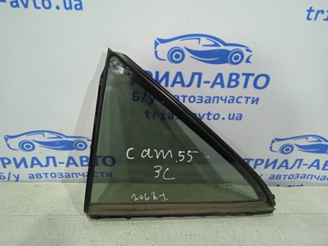 Скло-кватирка двері, задньої, лівої 6812406220 TOYOTA