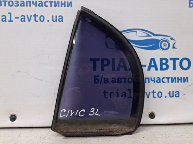 Скло-кватирка двері, задньої, лівої 73455SNLT00 HONDA