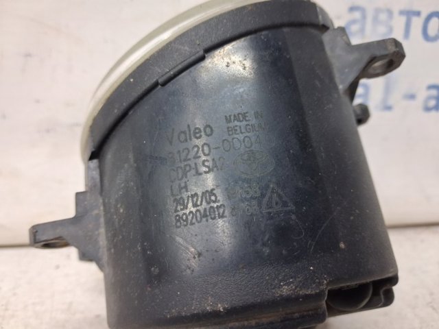 Фара протитуманна, ліва 812200D041 TOYOTA