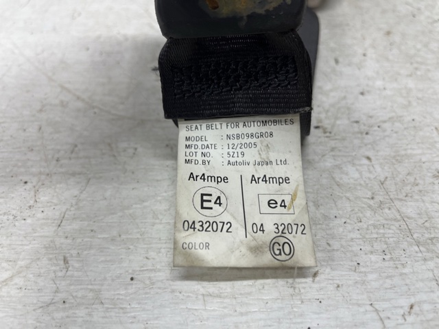 Ремінь безпеки передній правий 81450SEAE02ZA HONDA