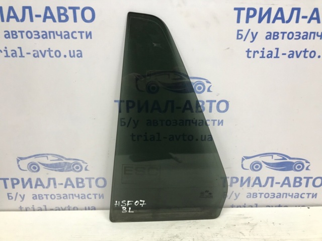 Скло-кватирка двері, задньої, лівої 834172B020 HYUNDAI