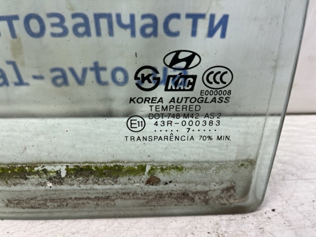 Скло-кватирка двері, задньої, лівої 834173K000 HYUNDAI
