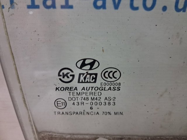 Вікно задніх дверей 834213K000 HYUNDAI