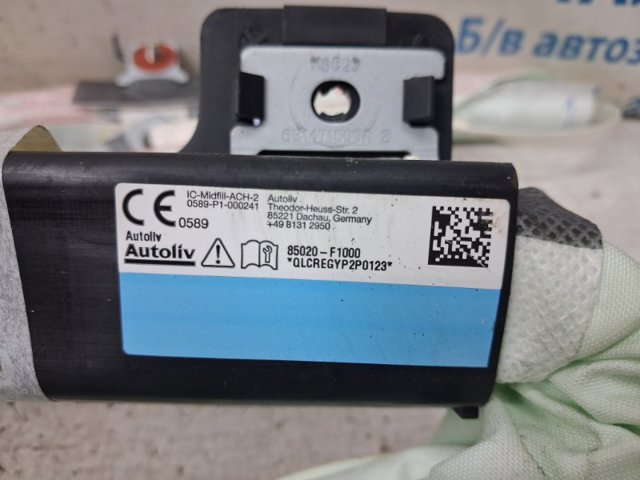 Подушка безпеки, шторка бічна, права, AIRBAG 85020F1000 HYUNDAI