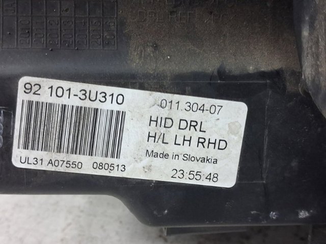 Фара ліва передня 921013U131 HYUNDAI