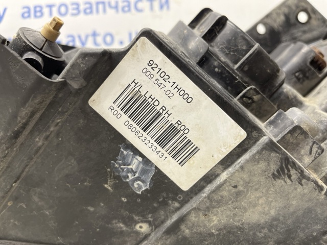 Права блок фара 921021H000 HYUNDAI