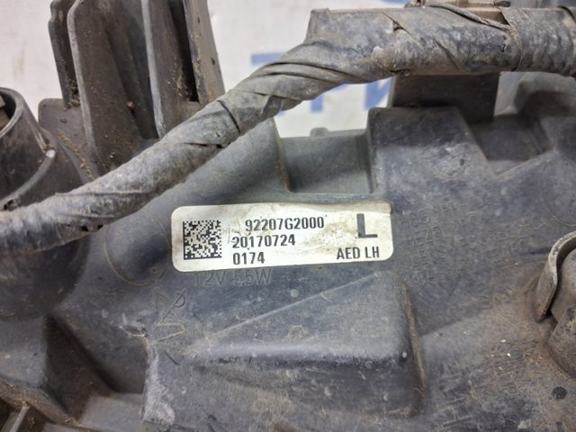 Фара протитуманна, права 92207G2000 HYUNDAI