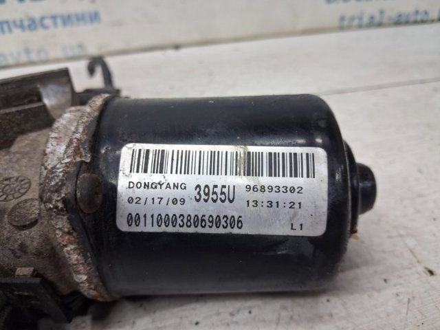 Двигун склоочисника лобового скла (трапеції) 96893302 GM