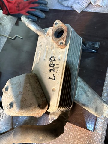 Радіатор системи рециркуляції ОГ 1582A104 MITSUBISHI