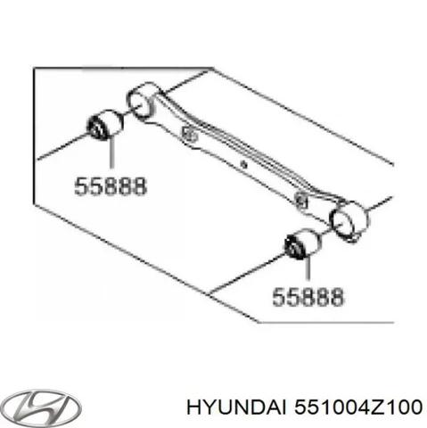 Важіль задньої підвіски верхній, лівий/правий 551004Z100 HYUNDAI