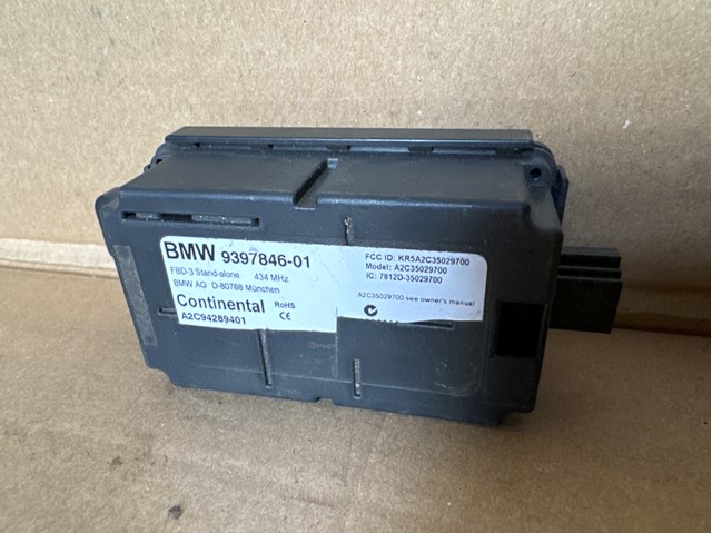 Блок управління центральним замком 9397846 BMW