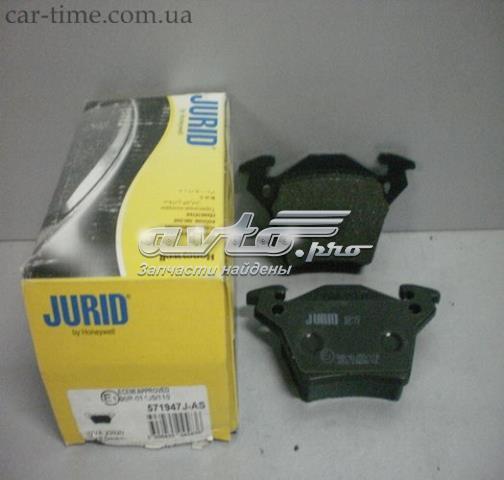Задні дискові колодки 571947J BENDIX