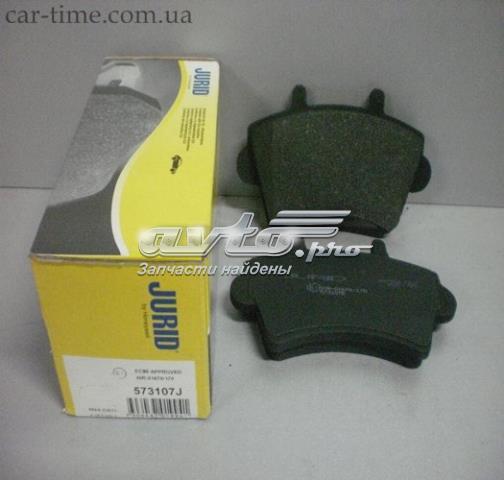 Колодки гальмівні передні, дискові 573107J BENDIX