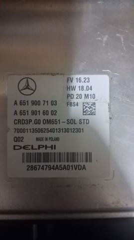 ЕБУ A6519007103 MERCEDES