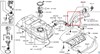 Шланг заливної горловини, паливного бака 1710A025 MITSUBISHI