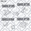 Подушка (опора) двигуна, ліва Q0020738 Q-FIX