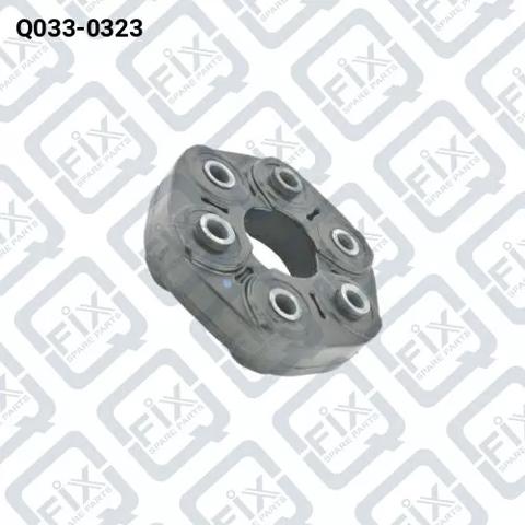 Муфта кардана еластична, задня Q0330323 Q-FIX
