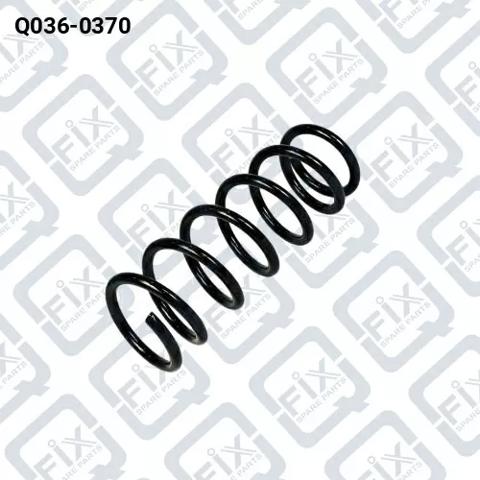 Пружина підвіски задня Q0360370 Q-FIX