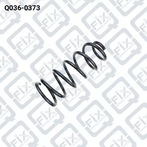Пружина підвіски задня Q0360373 Q-FIX